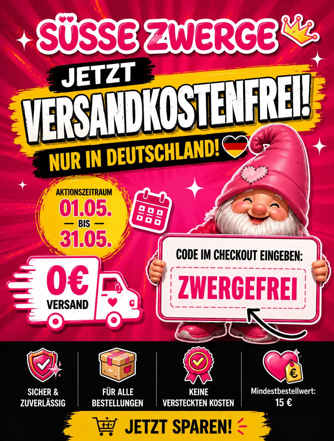 Versandkostenfreie Lieferung