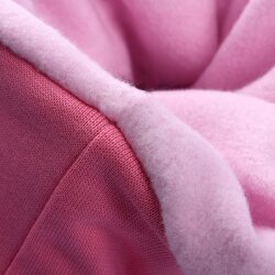 Strampelsack Schlafsack "Einhorn und Regenbogen" grau-rosa