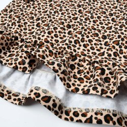 Tunika Kleid mit Volant "Leopardenmuster"...