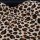2 -teiliges Set Langarmshirt + Pumphose  "Leopardenmuster" Animalprint beige-schwarz