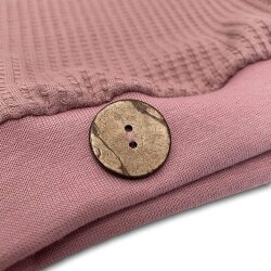 Sweater Pullover Waffeljersey - altrosa