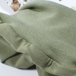 Strampelsack Schlafsack "Kleine Waldtiere" Fuchs Hase Reh & Bär creme-olivgrün