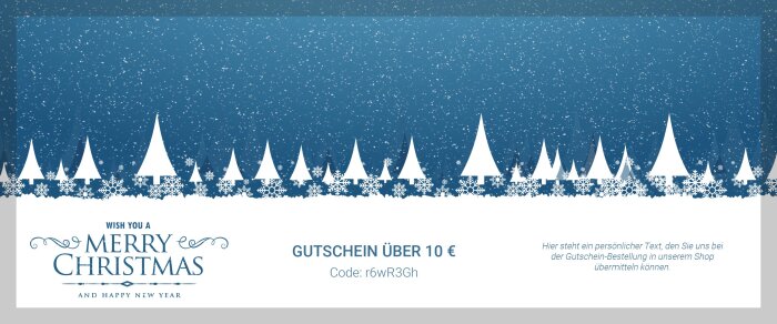 Gutschein Weihnachten 01