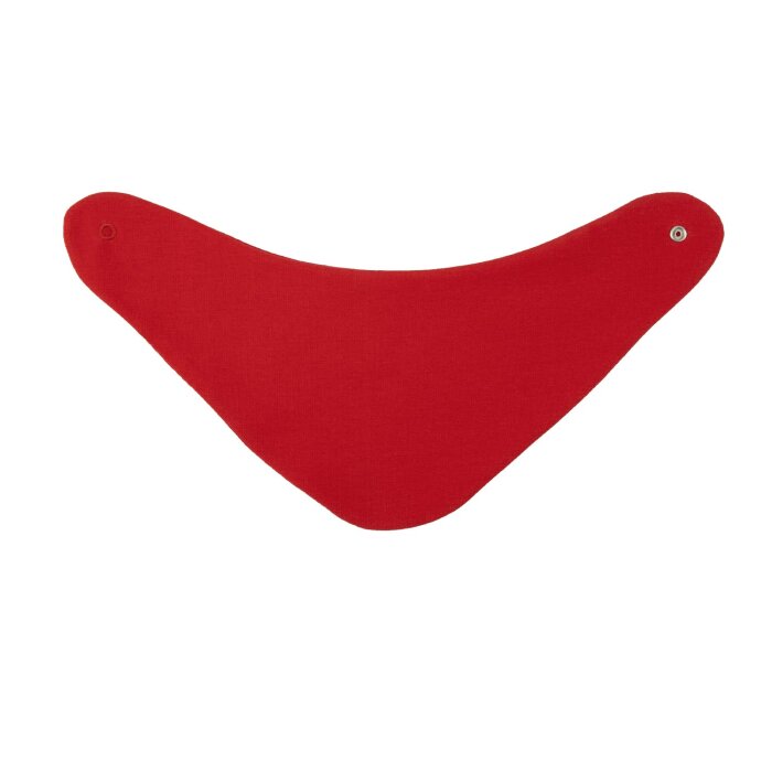 Halstuch Dreieckstuch Kuscheltuch Weihnachten Uni rot