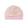Beanie mit Bündchen "Hoppel Hasen" zartrosa