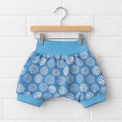 SOFORTKAUF Gr. 74 - 3er Set Shorts / kurze Pumphose "Kritzelkreise" + "Zootiere" + "Dinos"