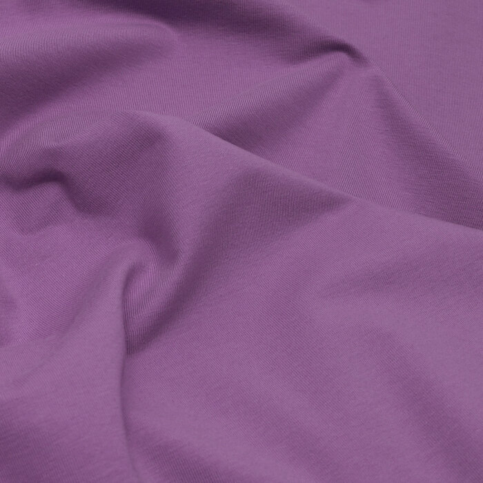 Baumwolljersey helllila Uni