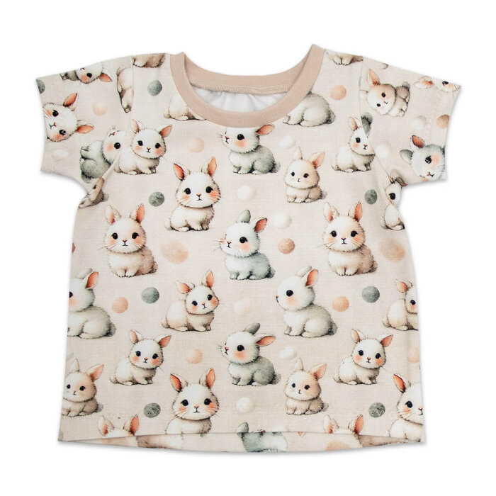 T-Shirt "Süße kleine Hasen" creme-beige