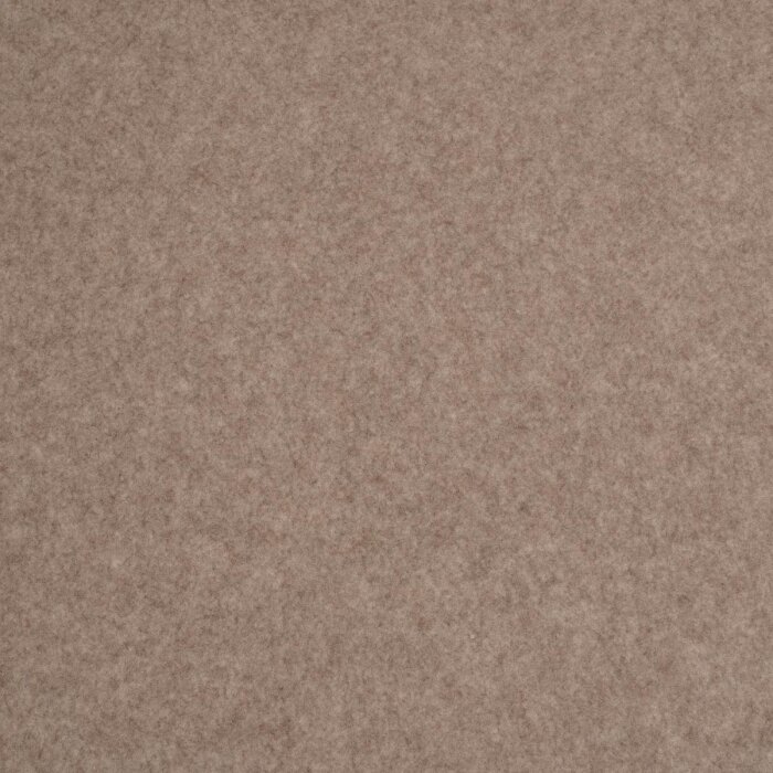 Baumwollfleece organic BIO taupe