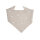 3-tlg  Musselin-Set Pumphose-Mütze-Tuch Erstlingsoutfit "Kleine Herzen" beige