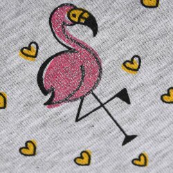 Haarband Stirnband Bandeau "Verliebte Flamingos"